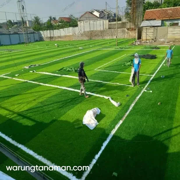 pembuatan lapangan mini soccer